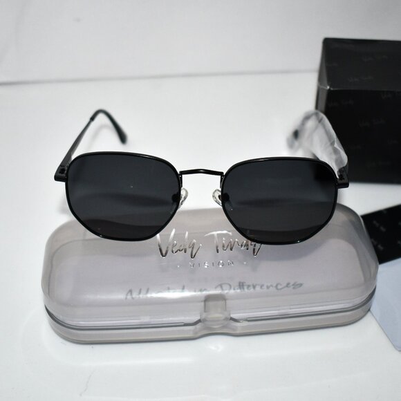 Veda Tinda Vision Sunglasses Trendy Retro Oval & Square Shades with UV400 Protec - Picture 4 of 5